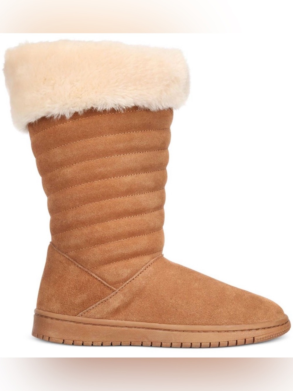 BRAND NEW New Style & Co Novaa Quilted Cold-Weather Boots - US Size 10 -Chestnut